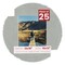 Light Grey Suede Mat Board for 12x16 Frames - Fits 10x12 Photos